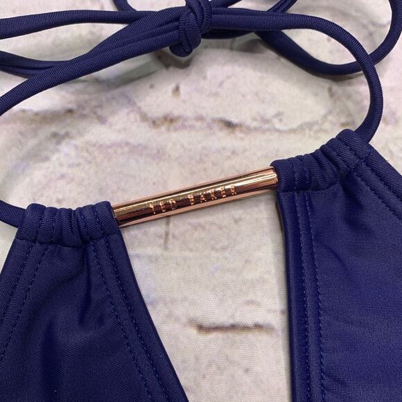 Ted Baker Pikaa Halter Swimsuit - Picture 4 of 8